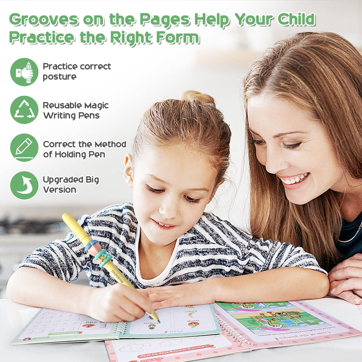 Enhance handwriting skills with the CosyCorner Handwriting Practice Workbook, perfect for daily use. Available at Curat Cart.
