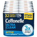 Discover Cottonelle Ultra Clean Toilet Paper, a premium import with 3x thicker texture for ultimate cleanliness. Available at Curat Cart.