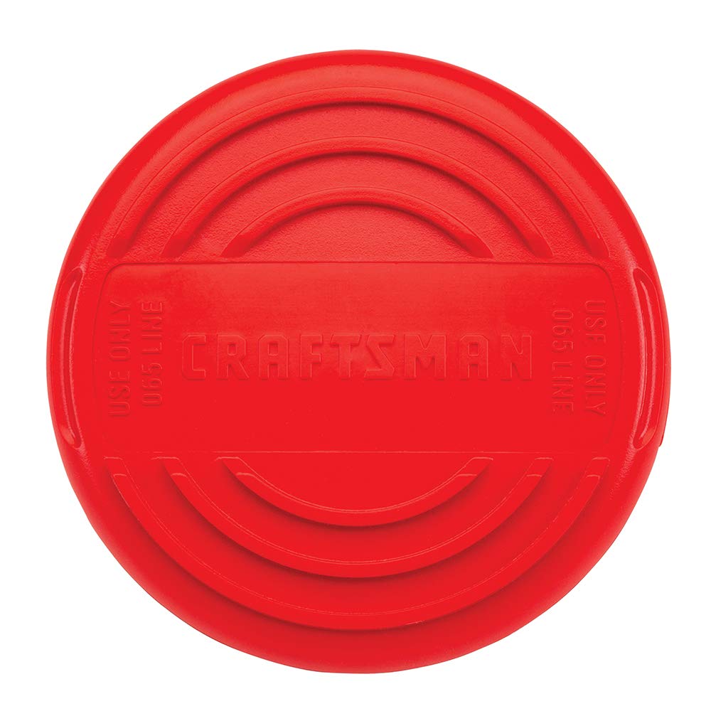 CRAFTSMAN String Trimmer Spool Cap in vibrant red, 100% Authentic and available in India at Curat Cart.