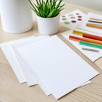 Cranium Press Luxury Resume Paper showcased on a clean workspace, emphasizing its premium quality and elegant presentation. Available at Curat Cart.