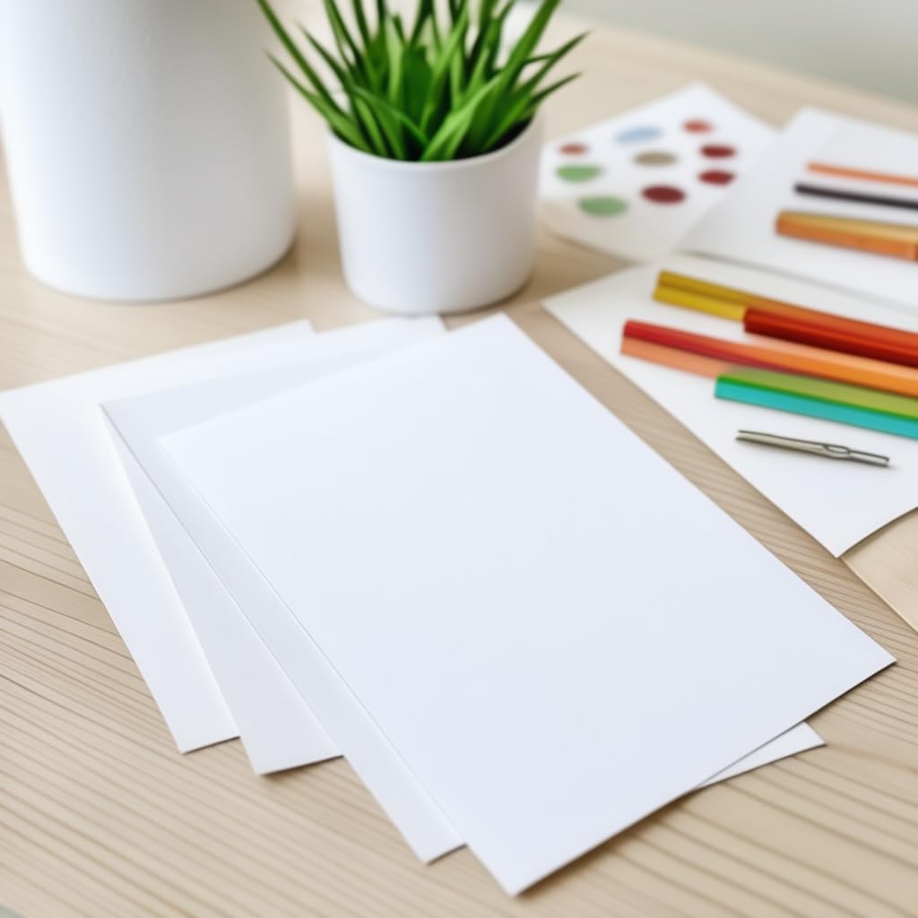 Cranium Press Luxury Resume Paper showcased on a clean workspace, emphasizing its premium quality and elegant presentation. Available at Curat Cart.
