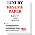 Cranium Press Luxury Resume Paper, premium imported quality, ideal for professional documents, available at Curat Cart.