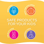 Crayola Color Bath Dropz features non-toxic, cruelty-free, and paraben-free labels, ensuring safe fun for kids. Available at Curat Cart.