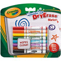 Crayola Dry Erase Markers in vibrant colors, a premium import perfect for creative expression. Available at Curat Cart.