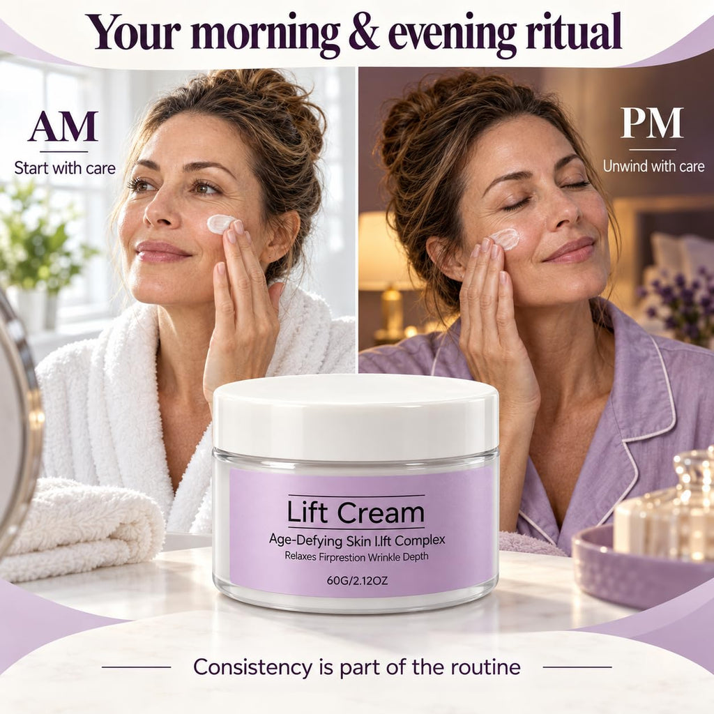 Experience the Instant Face Lift Cream for Women with age-defying benefits. 100% Authentic and available in India at Curat Cart.