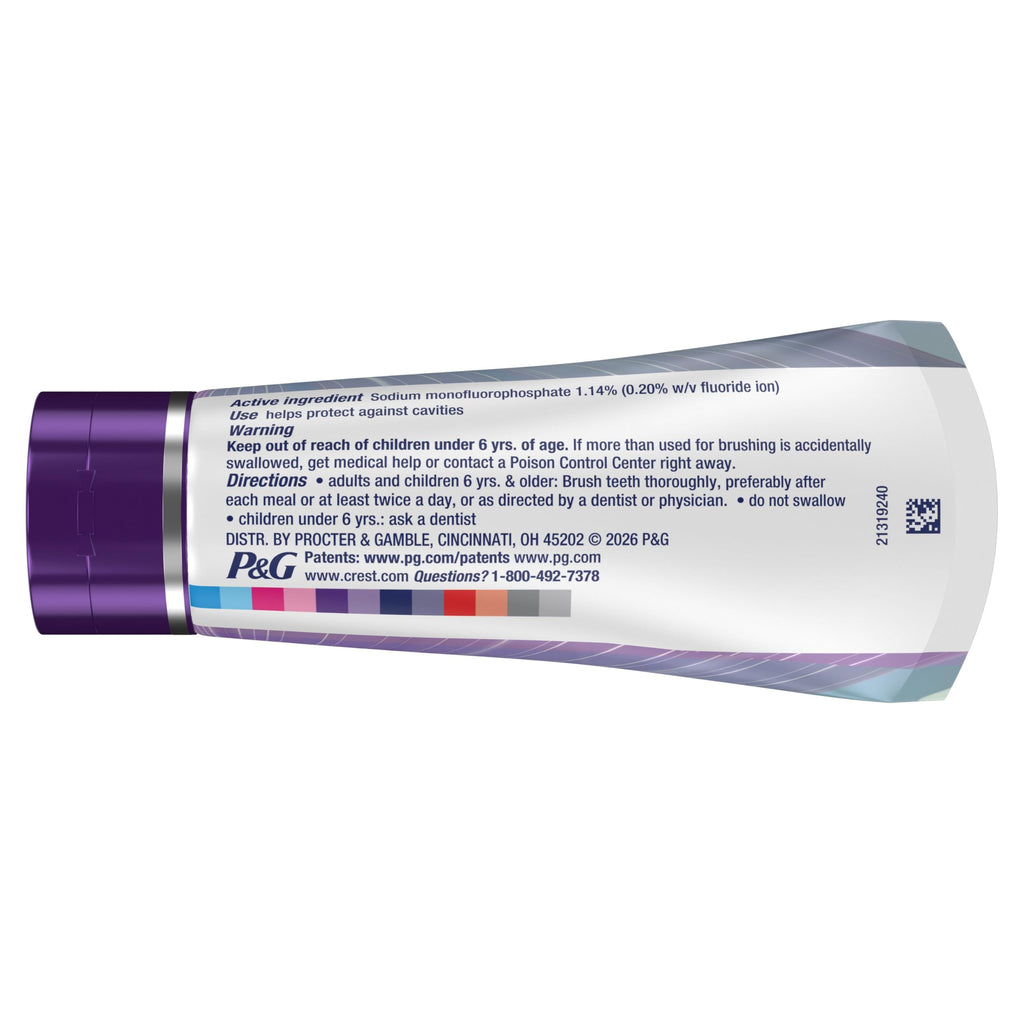 Crest 3DWhite Deep Stain Remover Toothpaste in official packaging, designed for effective stain removal. Available at Curat Cart.