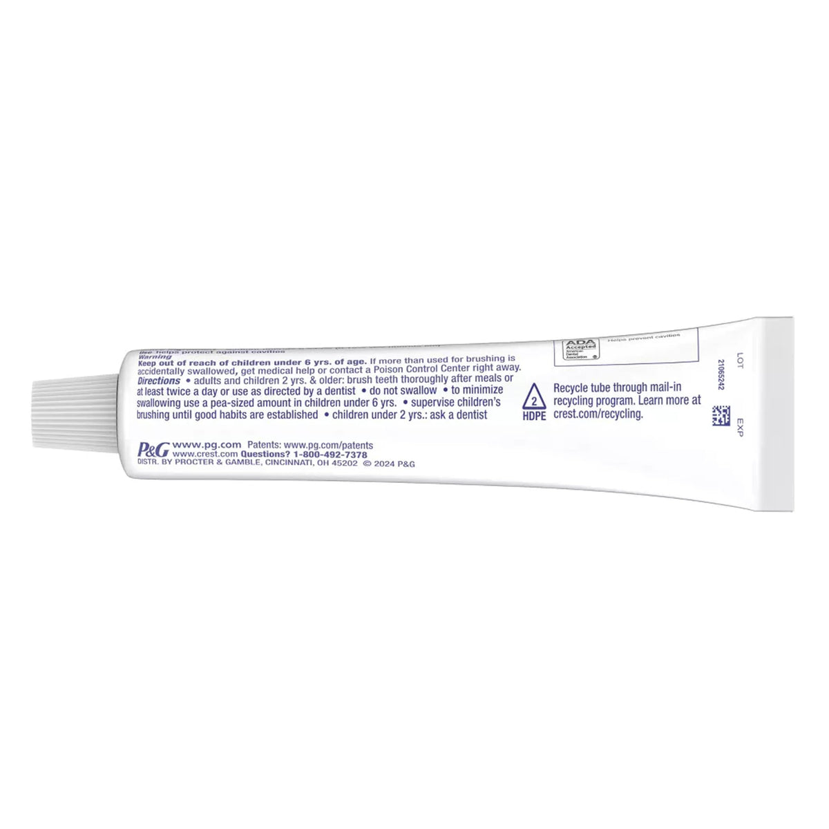 Crest Toothpaste Cavity Protection in high-quality packaging, designed for optimal oral health. Available at Curat Cart.