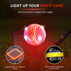 Crestgolf Glow in The Dark Golf Balls, specially curated by Curat Cart, enhance your night game with premium brightness and performance.