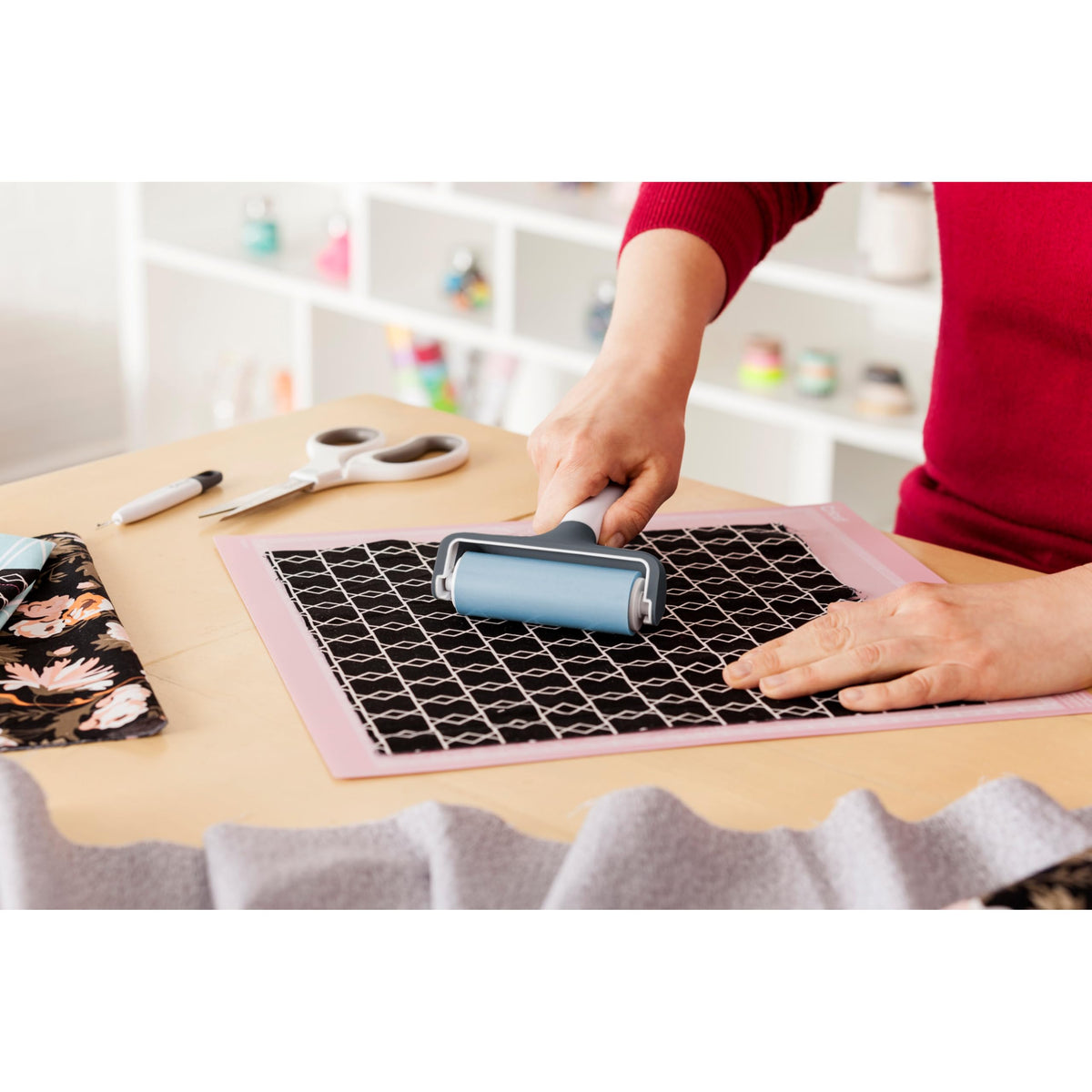 Experience precision with the Cricut Brayer & Mat Remover, specially curated by Curat Cart for effortless crafting in India.