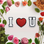 CUNUEN Letter Number Charms spell 'I love U', 100% Authentic, available at Curat Cart in India.