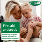 CURAD Alcohol Prep Pads offer first aid antiseptic protection. 100% Authentic, available at Curat Cart in India.