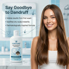 CURAT CART Anti-Dandruff Shampoo - Texture, Swatch & Consistency | fast dispatch across India from Curat Cart