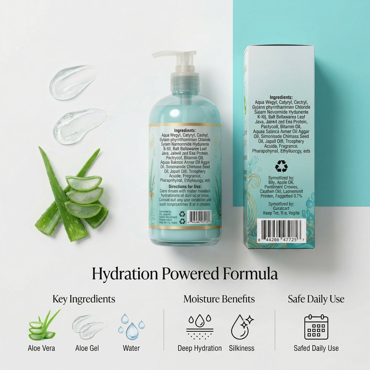 CURAT CART Aqua Extra Hydrating Conditioner - Texture, Swatch & Consistency | fast dispatch across India from Curat Cart