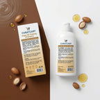 Curat Cart Argan Oil Shampoo - Side Profile & Box Packaging | original imported packaging available on Curat Cart India