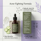 CURAT CART Salicylic Acid Face Serum - Texture, Swatch & Consistency | fast dispatch across India from Curat Cart
