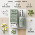 CURAT CART Sensitive Skin Moisturizer - Texture, Swatch & Consistency | fast dispatch across India from Curat Cart