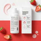 CURAT CART Strawberry Curl Shampoo - Application & Usage Demonstration | buy online in India with doorstep delivery at Curat 