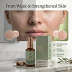 CURAT CART Vitamin B5 Face Moisturizer - Side Profile & Box Packaging | original imported packaging available on Curat Cart I