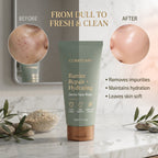 CuratCart Barrier Repair Face Wash - Back Label & Ingredients Details | buy 100% authentic product online in India via Curat 