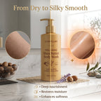 CuratCart Relaxing Shea Butter Body Wash - Texture, Swatch & Consistency | fast dispatch across India from Curat Cart