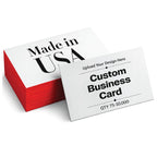 Premium imported custom business cards from Curat Cart, showcasing a sleek design and quality print. Perfect for professionals.
