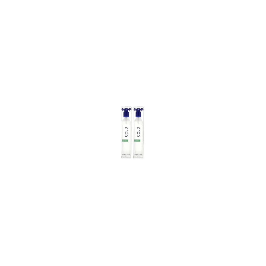 Buy now Benetton Cold for Men Eau de Toilette Spray, 3.3 Ounce 3.3 Fl Oz (Pack of 2) at indiglob india