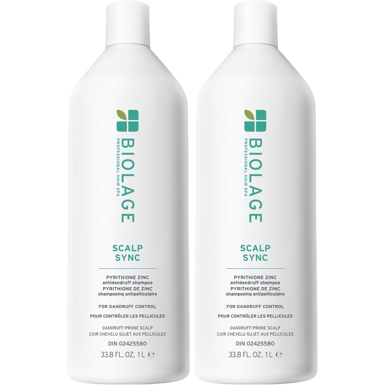Biolage Scalp Sync Anti-Dandruff Shampoo – Controls Dandruff | Controls Itchy Scalp, Cleanses Hair, Moisturizing, Dandruff Relief, For Scalp and Hair Health, Vegan & Cruelty-Free
