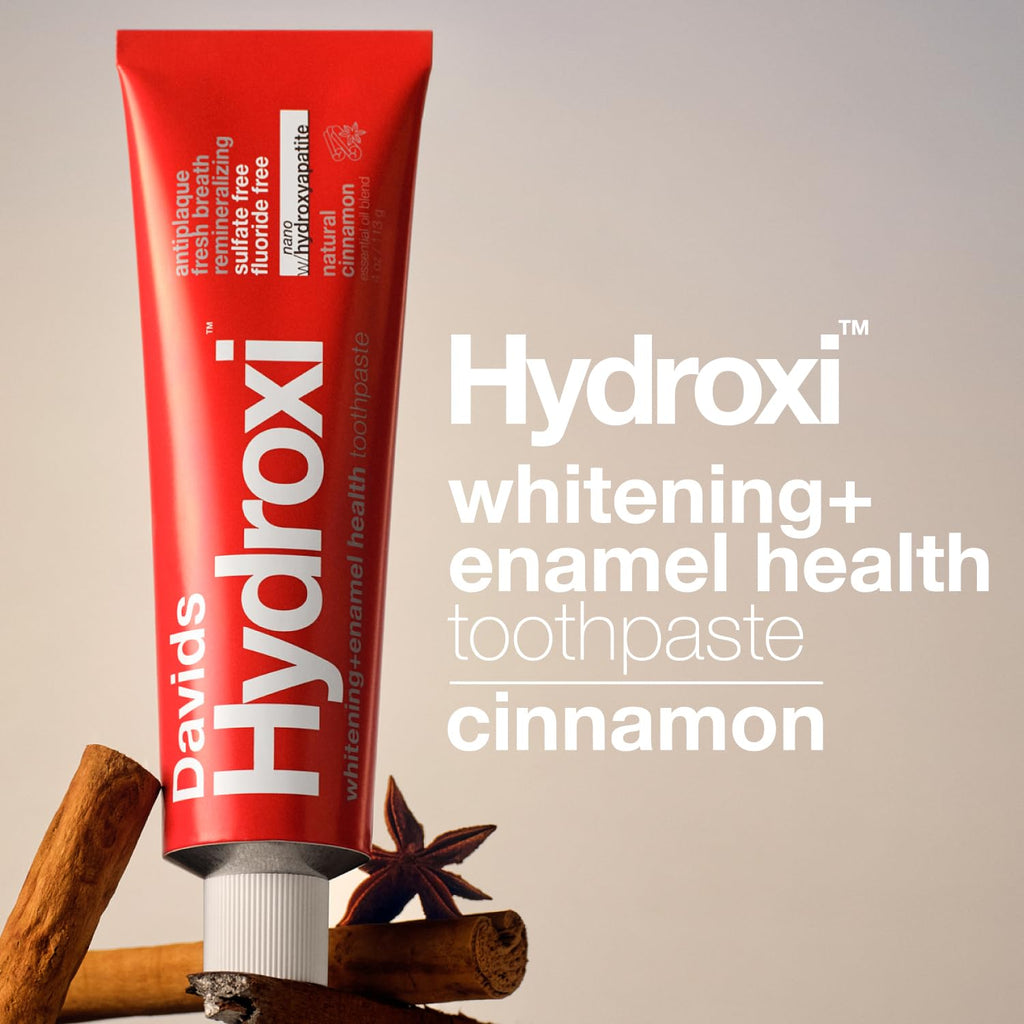 Davids Nano Hydroxyapatite Toothpaste offers whitening and enamel health, 100% authentic and available in India at Curat Cart.