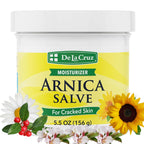 De La Cruz Arnica Salve Moisturizer is a premium import, perfect for cracked skin. Available at Curat Cart.