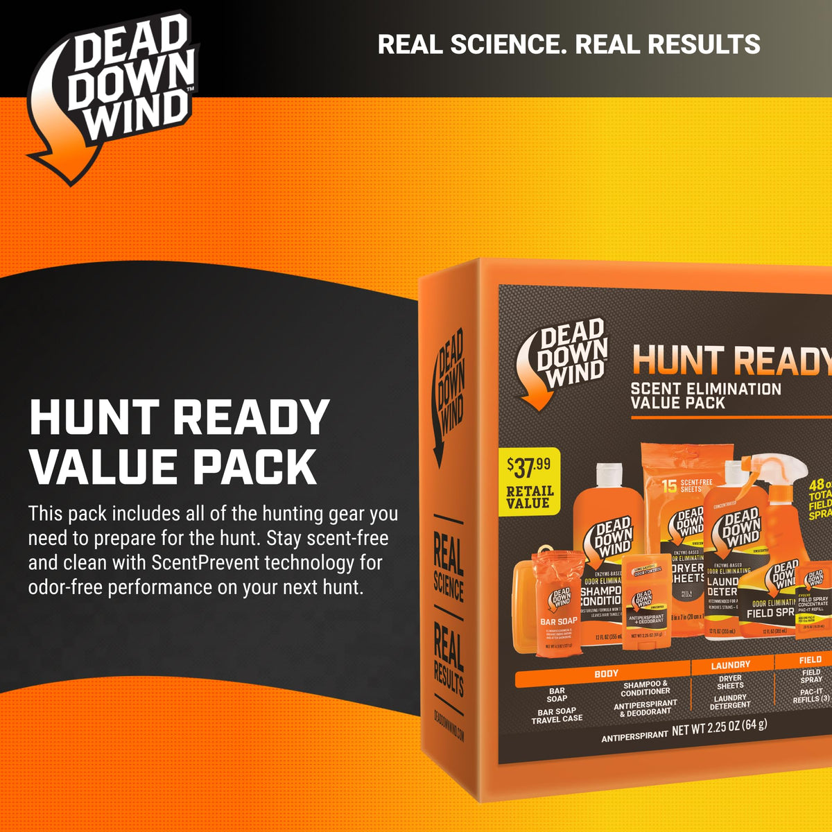 Dead Down Wind Hunt Kit offers essential scent elimination gear for hunters. 100% Authentic and available in India at Curat Cart.