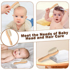 Debetool Baby Hair Brush provides gentle care for your baby's hair. 100% Authentic, available at Curat Cart in India.