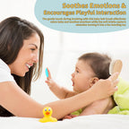 Debetool Cradle Cap Brush Set in high-quality packaging, designed to soothe emotions during bonding moments. Available at Curat Cart.