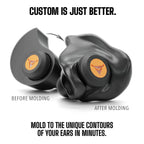 Experience superior comfort with Decibullz Moldable Ear Plugs, designed for a perfect fit. Ideal for daily use. Available at Curat Cart.