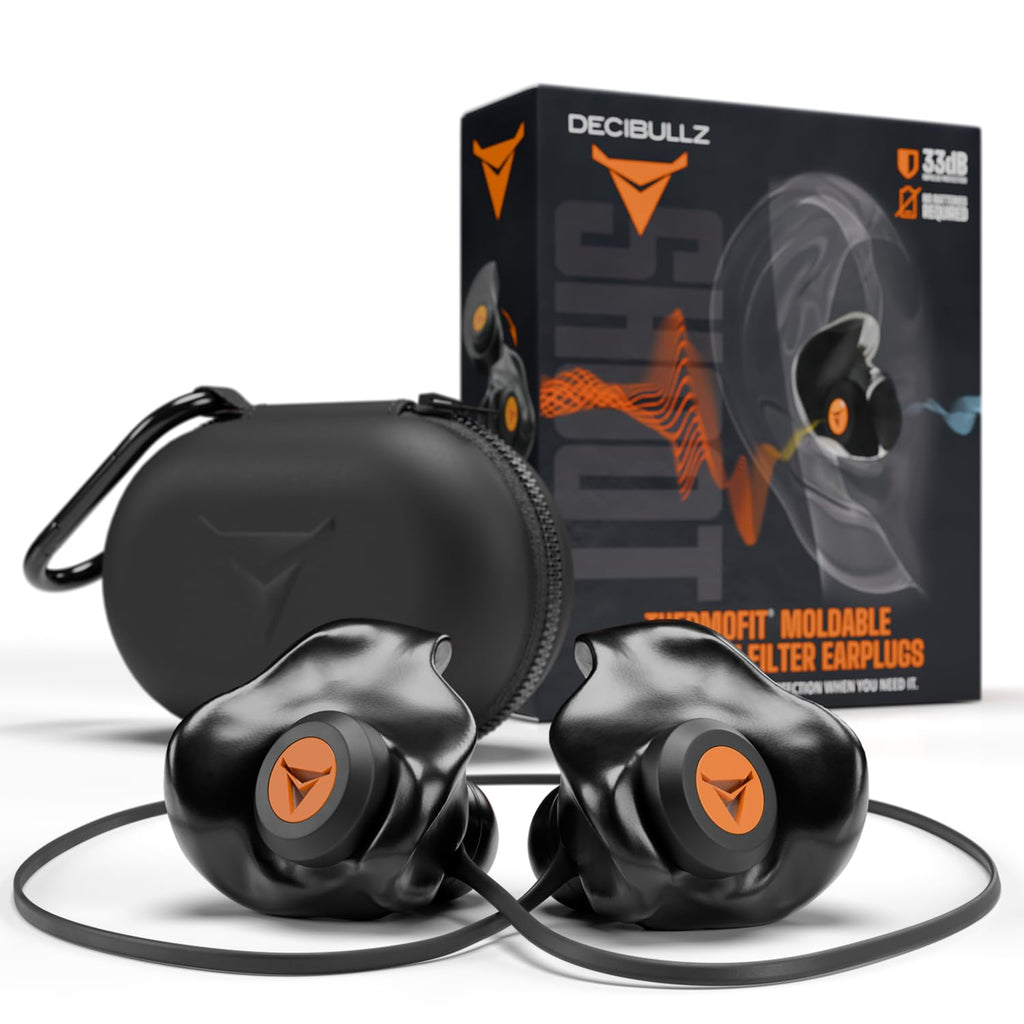 Experience premium imported Decibullz Moldable Ear Plugs for superior sound filtering. Available at Curat Cart.