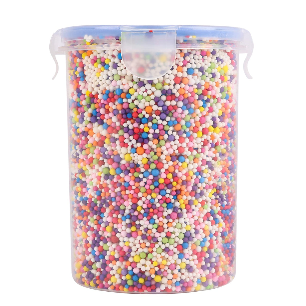 Premium imported Decora Foam Balls for slime supplies, perfect for creative projects. Available at Curat Cart.