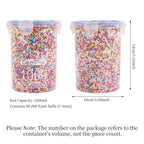 Decora Foam Balls Slime Supplies in a 1000ml container, 100% Authentic, available at Curat Cart in India.
