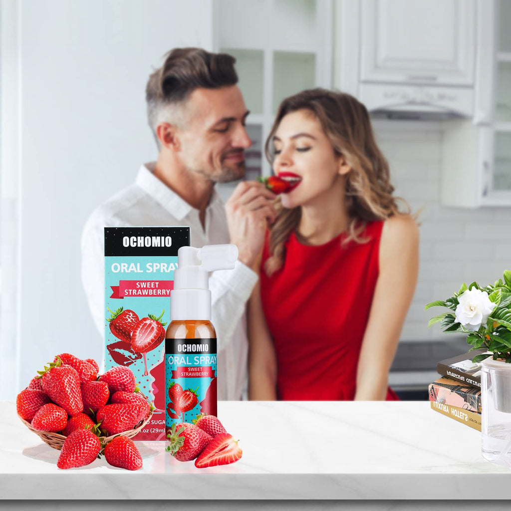 Deep Throat Spray Strawberry Flavored enhances intimacy experiences. Perfect for daily use. Available at Curat Cart.
