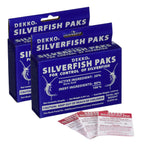 Dekko Silverfish Paks, a premium imported solution for silverfish control, available at Curat Cart. Effective and safe for home use.