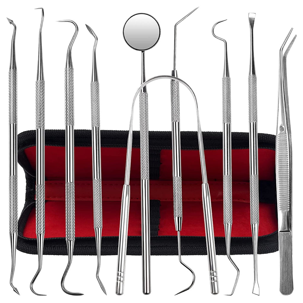 Explore the premium imported Dental Tools Plaque Remover Kit from Curat Cart, designed for effective oral hygiene care. Perfect for home use.