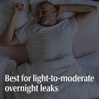 Depend Incontinence Pads for Men offer premium imported protection for light-to-moderate overnight leaks, available at Curat Cart.