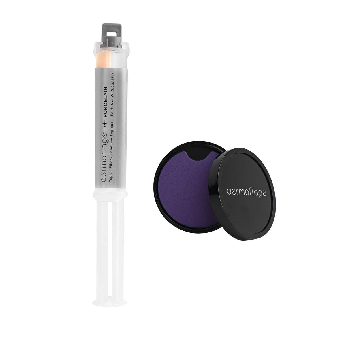 Dermaflage Scar Filler Kit includes a filler applicator and a color-matching powder. Available for online order in India.
