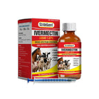 Premium imported Ivermectin Dewormer for Horses and Goats from Curat Cart, ensuring effective livestock health and care.
