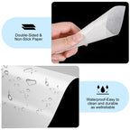 Premium imported Diamond Release Paper, double-sided and waterproof, offers easy cleaning and durability. Available at Curat Cart.