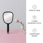Diane Handheld Mirror, 100% Authentic and lightweight design, now available at Curat Cart for your beauty needs in India.