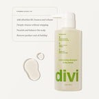 Premium imported Divi Volumizing Shampoo for fine, thin hair. Deeply cleanses while adding lift and bounce.