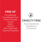 DND Gel Nail Polish Duo in white, cruelty-free and free of harmful chemicals, verified by CuratCart for quality.