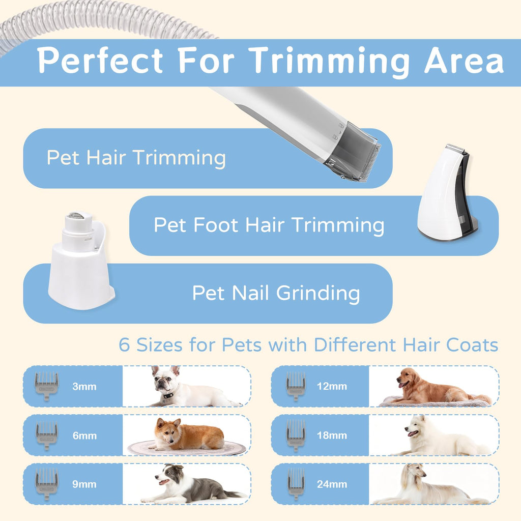 Explore the exclusive Dog Grooming Kit Vacuum Clipper, specially curated by Curat Cart for efficient pet grooming in India.