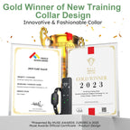 Discover the award-winning Dog Training Collar with Remote, 100% Authentic, available at Curat Cart in India.
