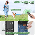 Discover the Dog Training Collar with Remote, featuring a 1600ft range for effective training. Specially curated by Curat Cart.