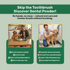 Dogbiotics Dog Dental Powder offers premium imported oral care for pets, ensuring fresh breath without brushing. Available at Curat Cart.